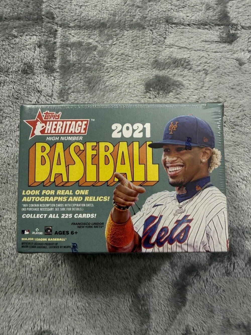 New 2021 Topps Heritage High Number Baseball Box MLB 72 Cards Sealed Retail